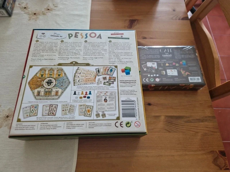 Paquete de juego de mesa Pessoa + Cafe Pythagoras – photo 2